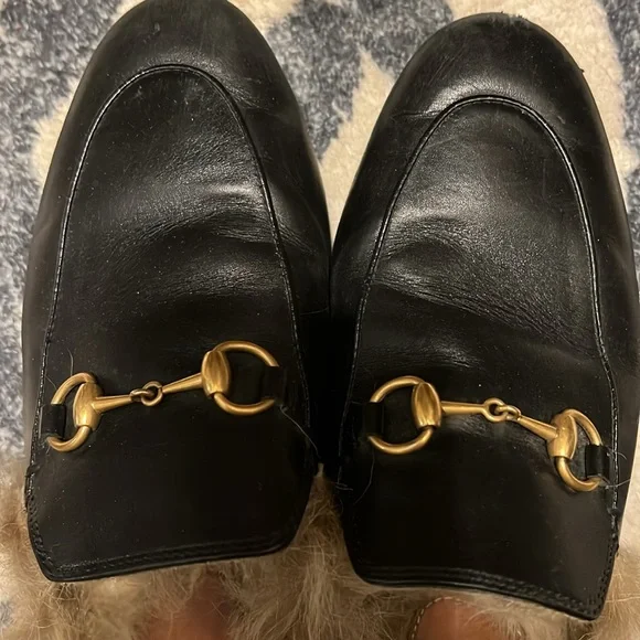 Gucci Princeton Loafer with Wool - Picture 4 of 5